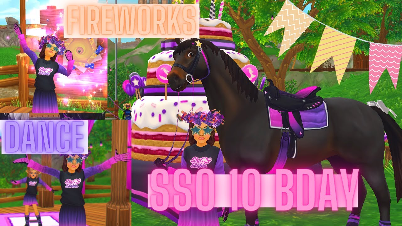Come join the SSO 10th Bday Celebrations;Star Stable Online