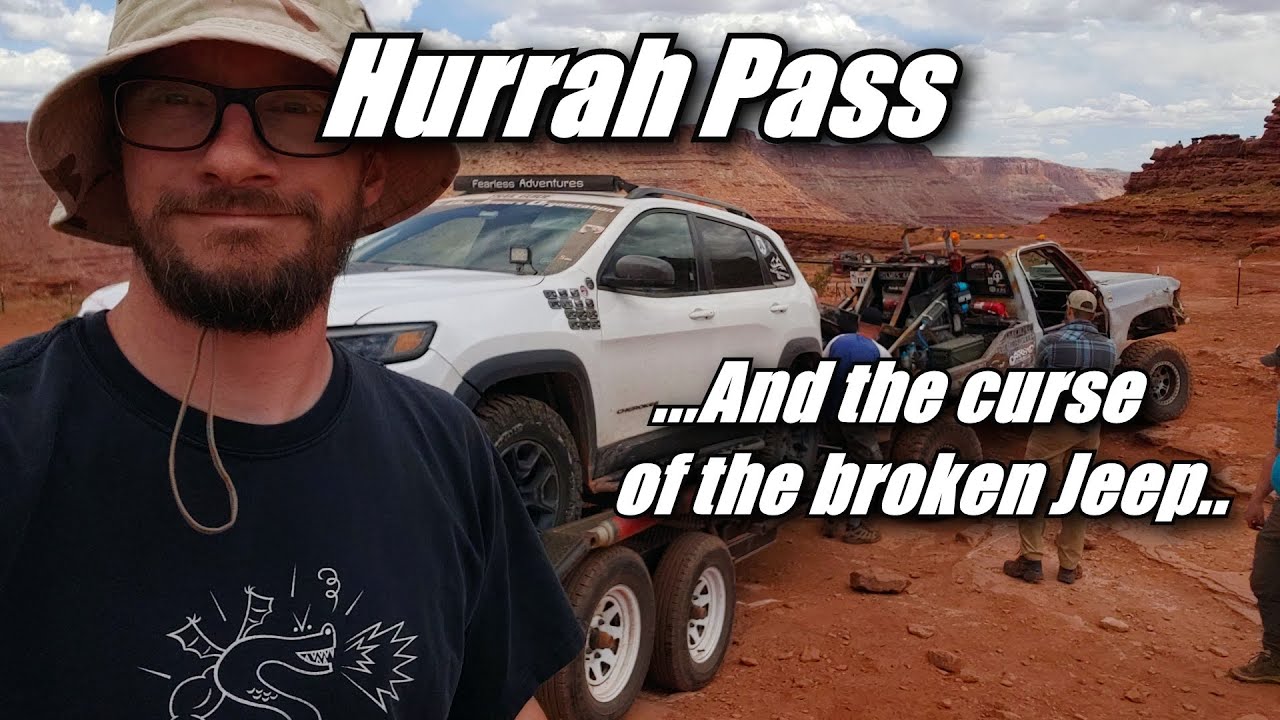 Hurrah Pass, Broken 2019 Jeep Cherokee Trailhawk