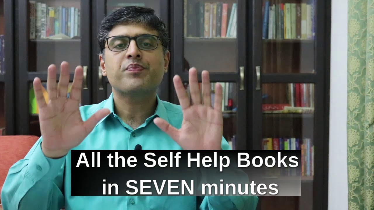 This video sums up all the self help books in SEVEN minutes | Self Help Urdu | Omair Mahmood