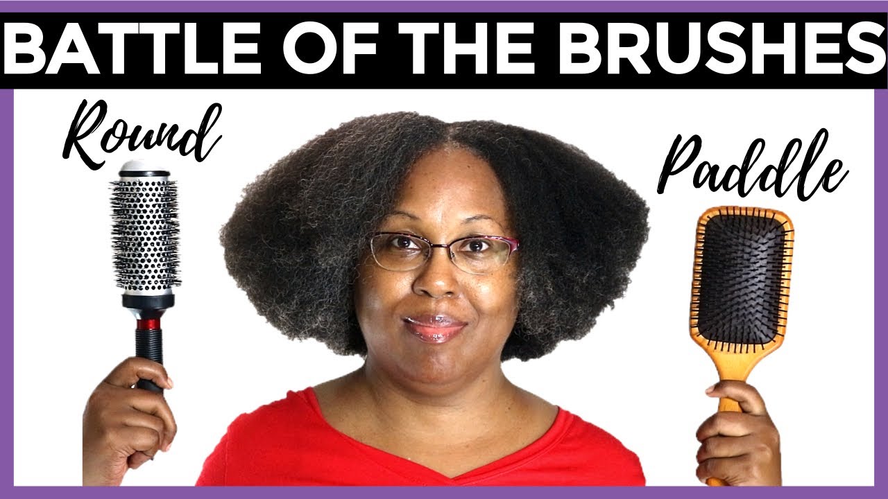 Blow Out | Paddle Brush Vs. Round Brush