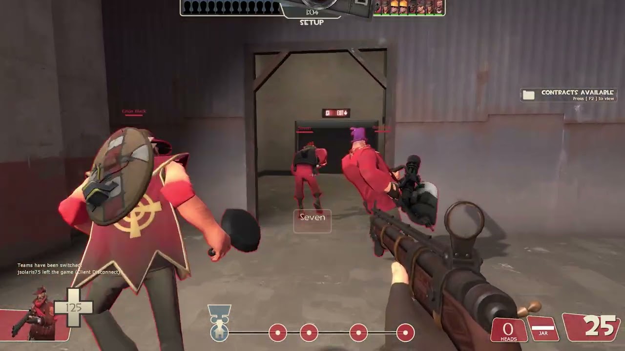 Team Fortess 2 - Sniper - Badwater Basin Gameplay