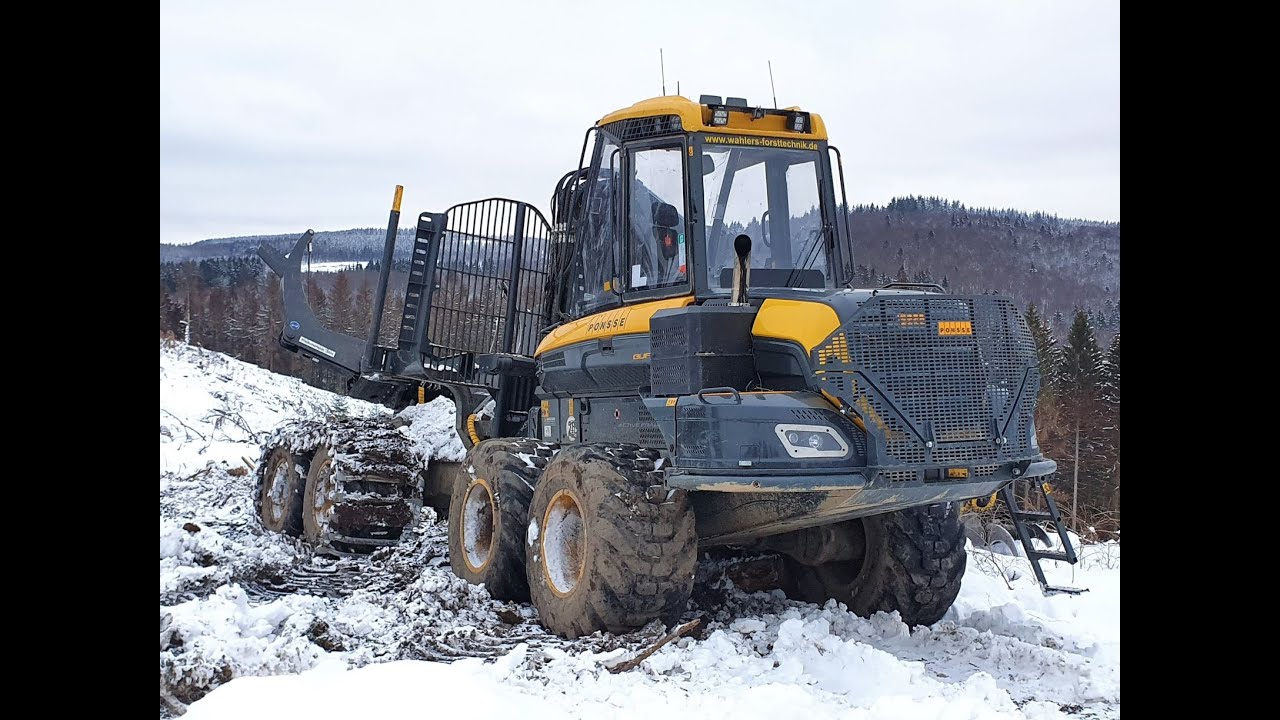 Ponsse Buffalo • Forstunternehmen Krüger • Part-1 • 3x Forwarder