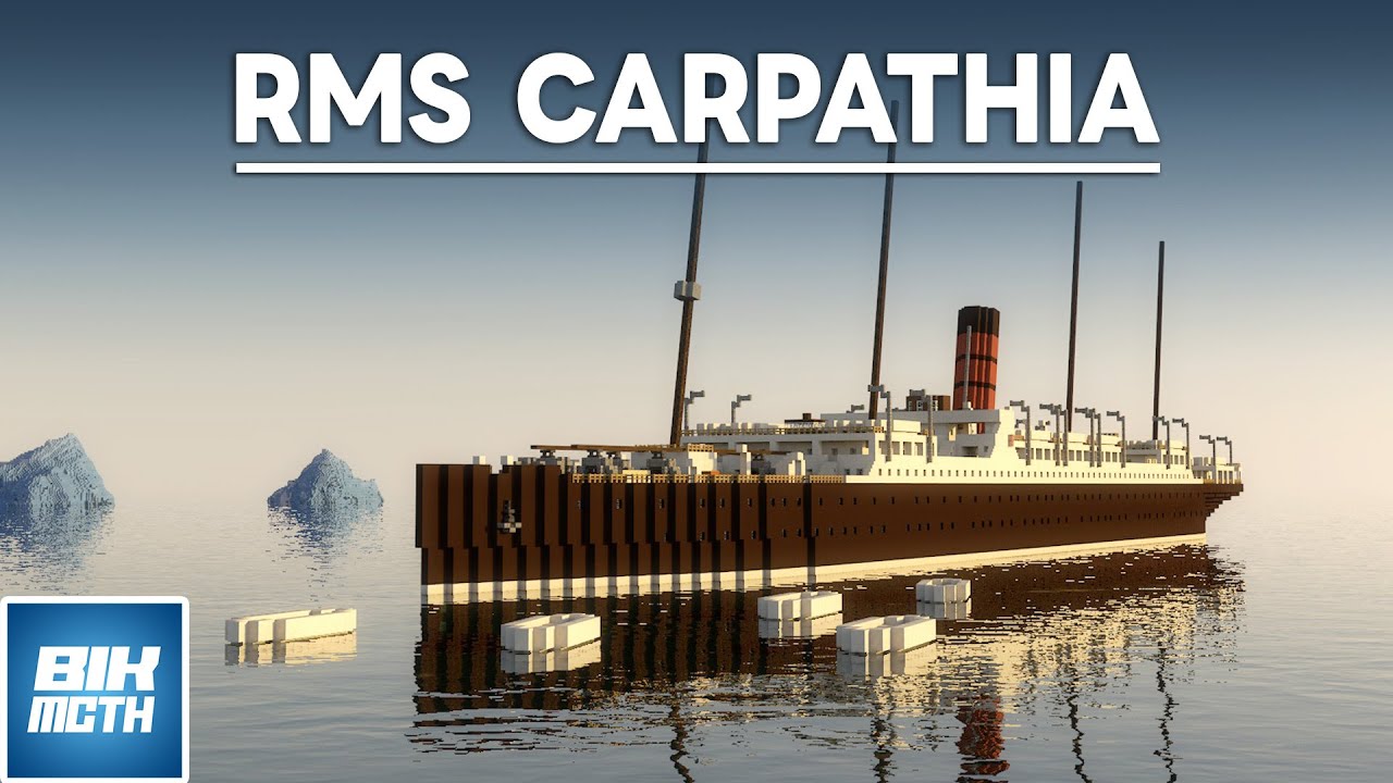 RMS CARPATHIA - Minecraft Animation