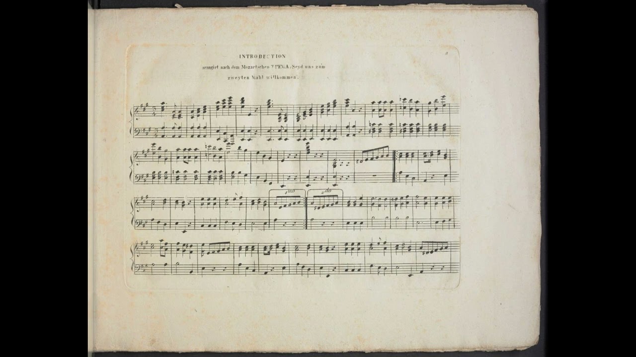 Introduction nach Mozartschen Thema Alessandro Lettieri, pianoforte
