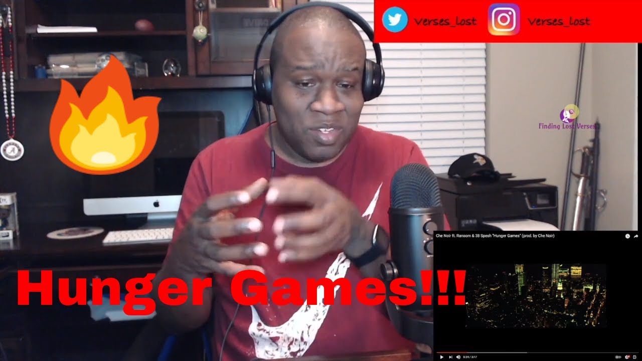 Che Noir ft. Ransom & 38 Spesh - Hunger Games (Reaction)