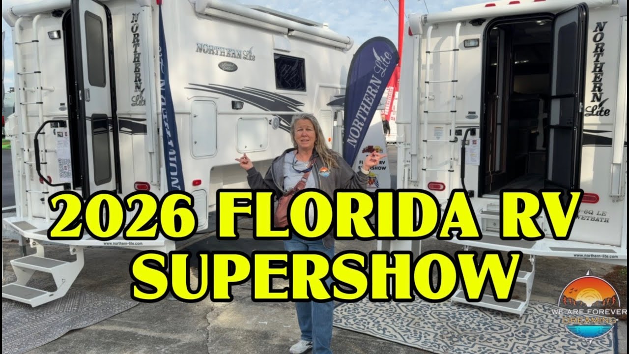 2026 Florida RV SuperShow Tour 🚐 | New Truck Campers, Overland Rigs & RV Gadgets