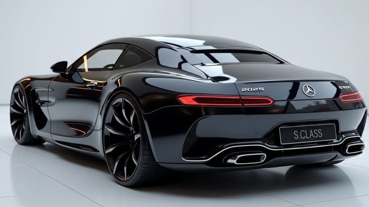 2026 Mercedes-Benz S-Class (AI Concept) ⚡ Black Coupe Vision, Hybrid Power & Future Luxury