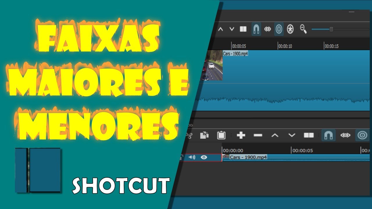 Faixas Maiores e Menores no Shotcut - VIDEOAULA 07