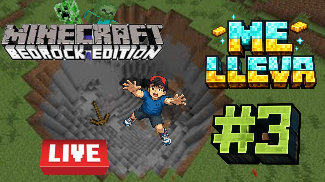 jugando minecraft vanilla