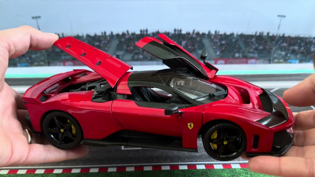 Worldpremiere Ferrari F80 – Race & Play Bburago 1:18