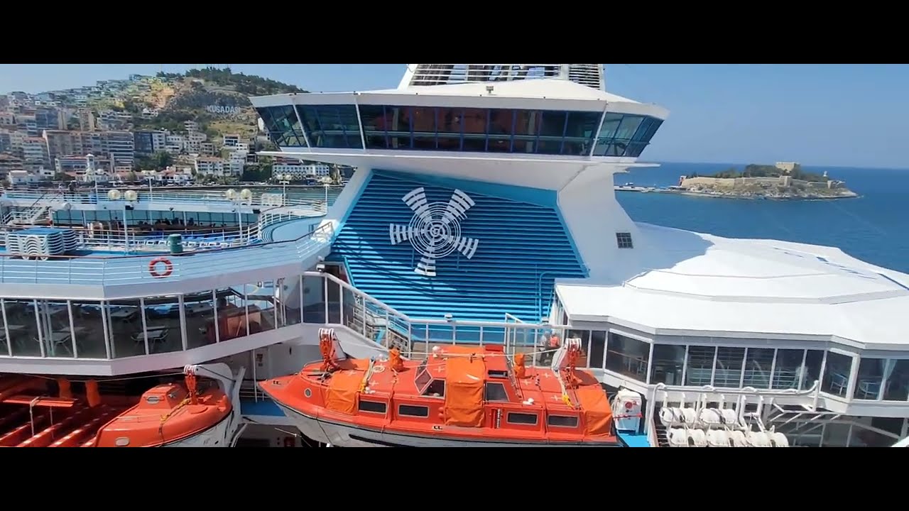Cruise Port POV @ Kusadasi Turkey |Celestyal Olympia - Ex Song of America & Enchantment O.T. Seas