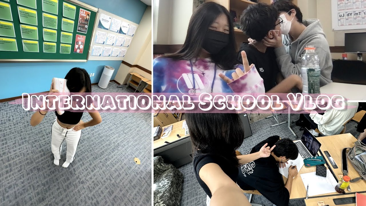 INTERNATIONAL SCHOOL VLOG IN KOREA//국제학교
