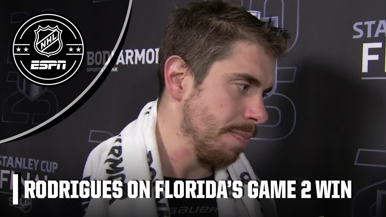 Evan Rodrigues says &lsquo;no moment is too big&rsquo; for Brad Marchand after Game 3 win | NHL on ESPN