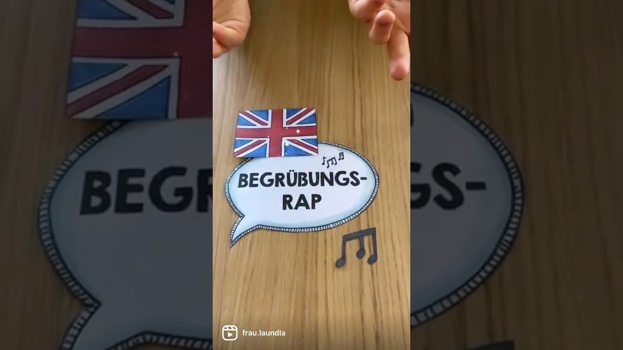 Englischer Begr&uuml;&szlig;ungsrap: Good Morning everybody!