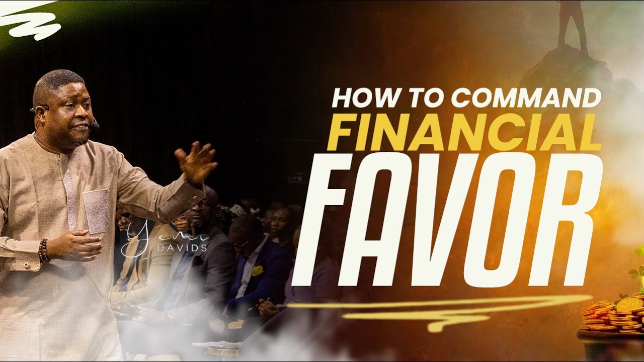 HOW TO COMMAND FINANCIAL FAVOR | PASTOR YEMI DAVIDS