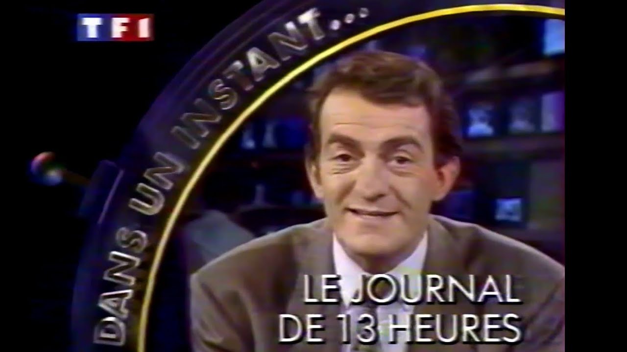 TF1 - Le journal de 13 heures, météo, magazine, la bourse, pub, bandes annonces  (22 octobre 1990)