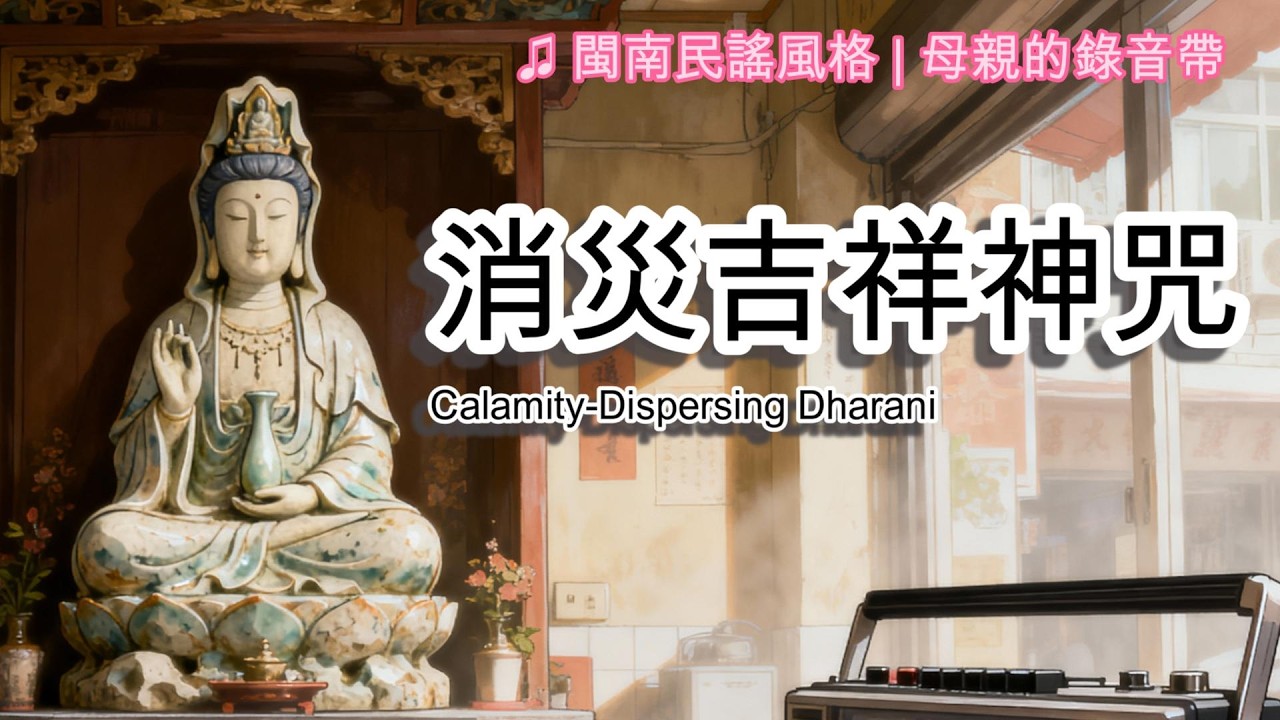 消災吉祥神咒｜觀音加持｜閩南民謠風格 Calamity-Dispersing Dharani | Guanyin Blessing | Minnan Folk