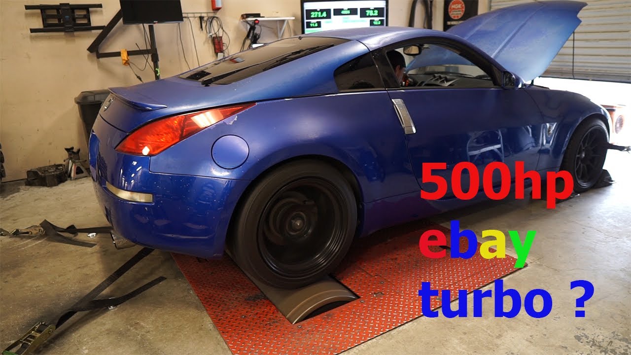 maxing out 350z ebay turbo kit