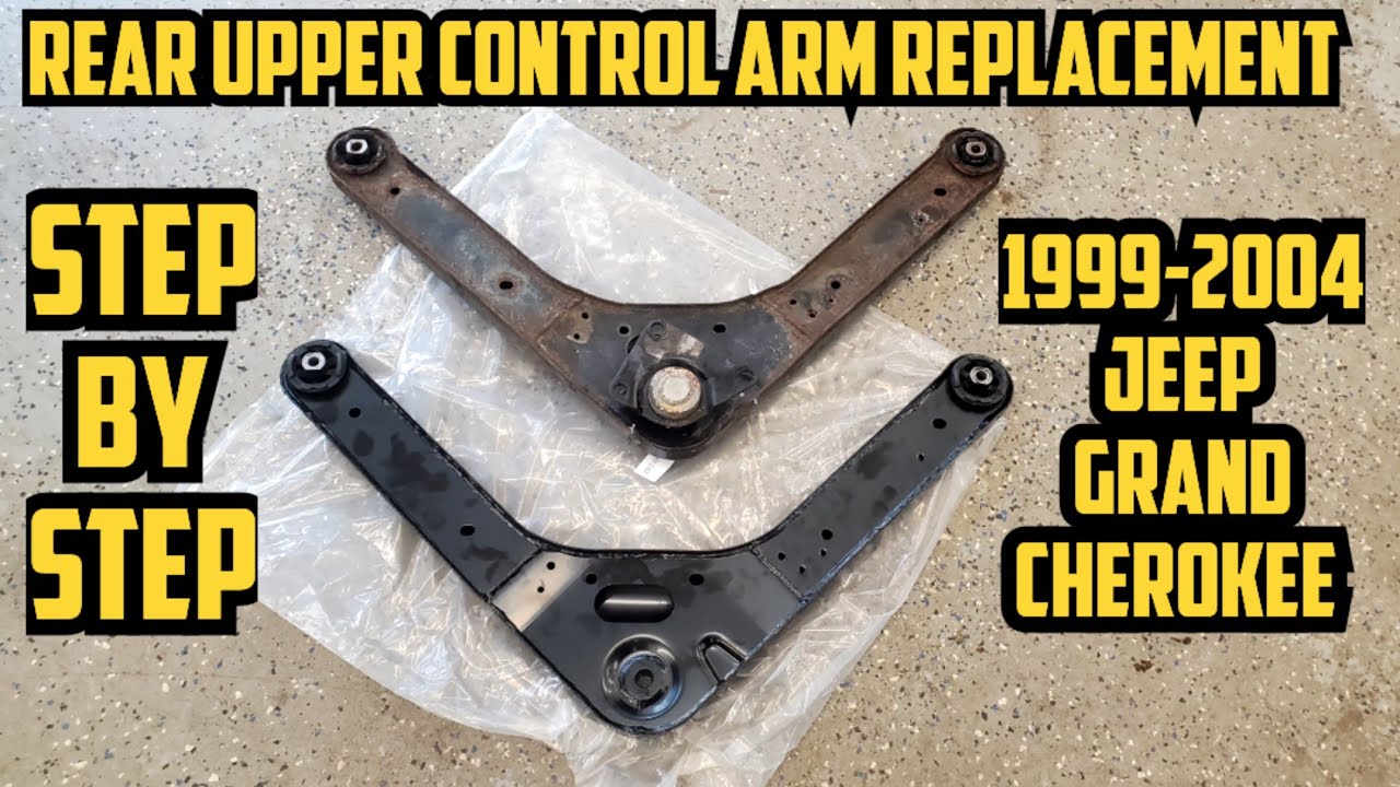 How to Replace Rear Upper Control Arm 1999-2004 Jeep Grand Cherokee