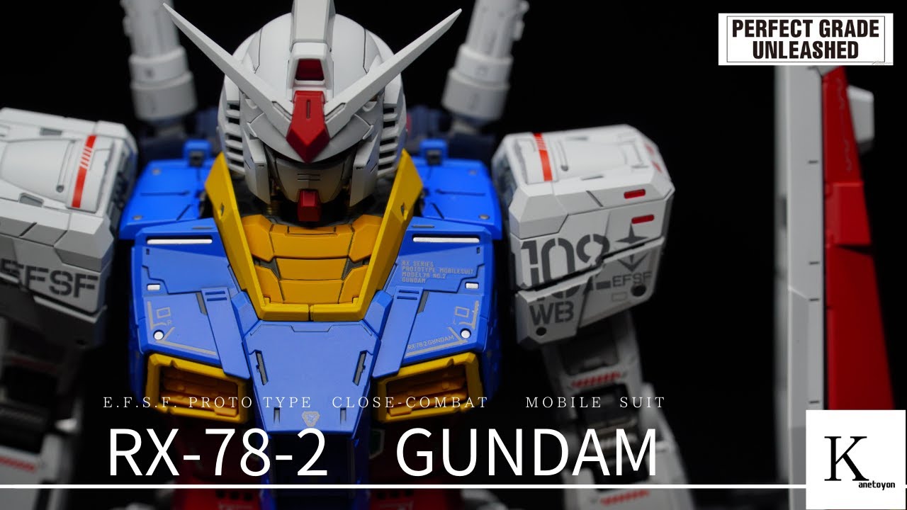 作りごたえNO.1！連邦の白い悪魔PG unleashedガンダムを作製！
