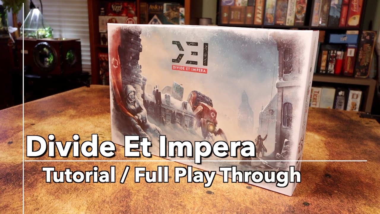 🇺🇸 D E I  Tutorial and Play Through Divide Et Impera