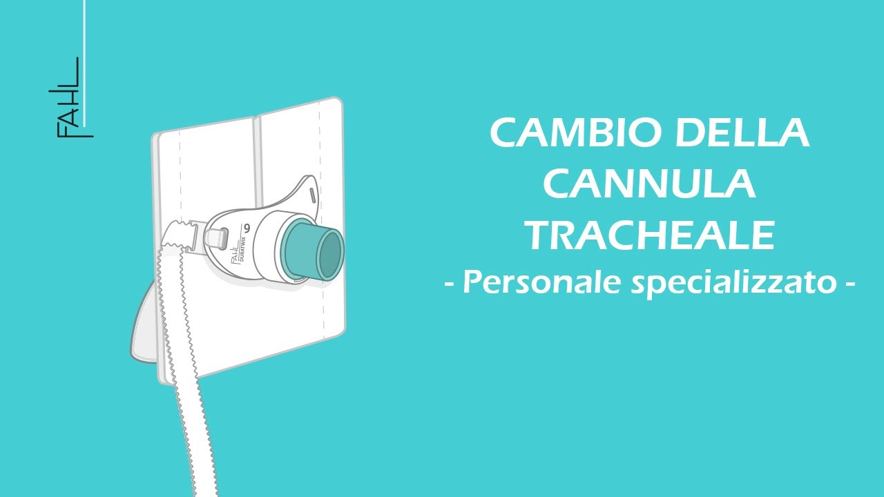 Cambio della cannula tracheale per il personale infermieristico | Fahl Medizintechnik-Vertrieb GmbH