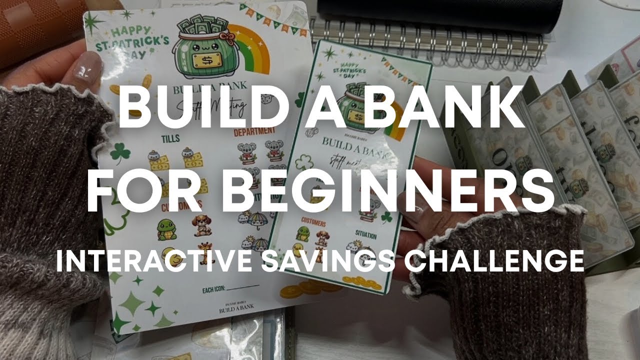 BUILD A BANK for Beginners ☘️🏦✨ NEW Staff Meeting