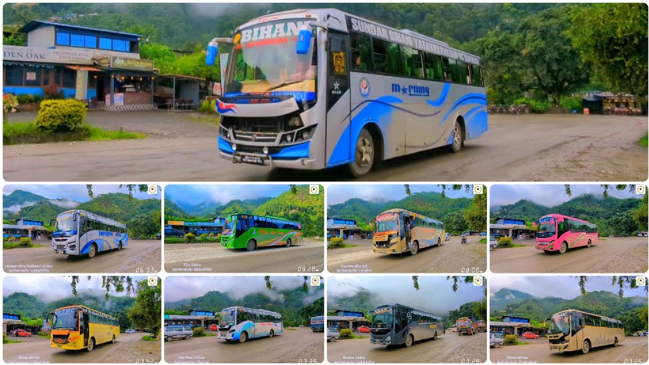 Kathmadu to Kakadvitta, Biratnagar, Dharan, Janakpur, Rajbiraj Bus Spotting // Nepal Buses //