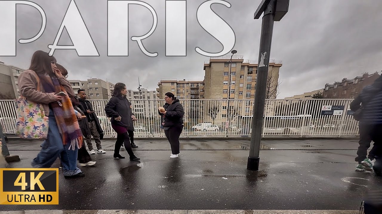 [🇫🇷PARIS EXPO 4K HDR] Paris RER Line 