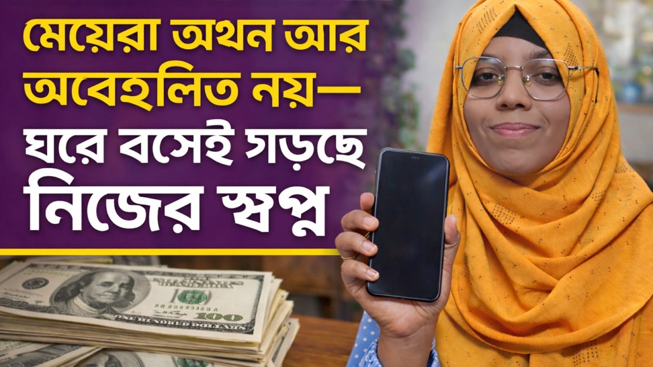 “মেয়েরা এখন আর অবহেলিত নয়—ঘরে বসেই গড়ছে নিজের স্বপ্ন