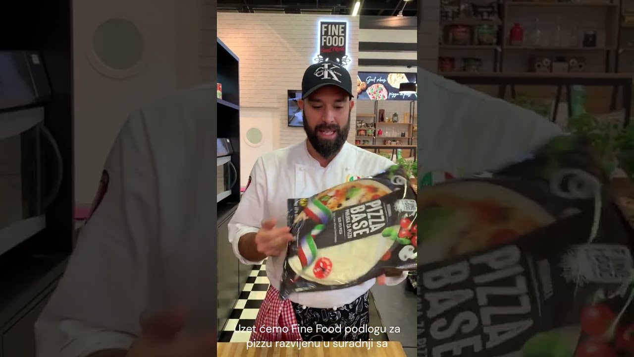Kako pripremiti pizzu koristeći Fine Food podloge #foodie #pizza #pizzalover