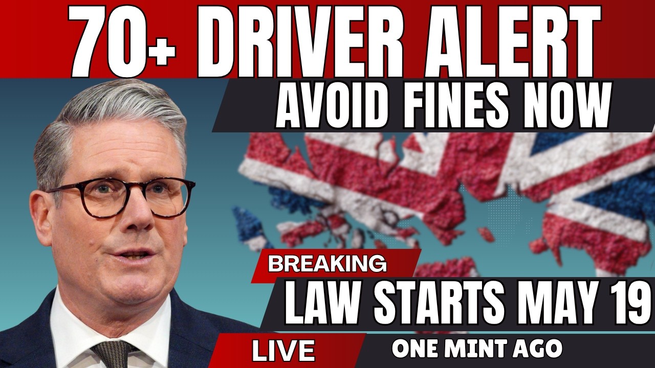 🛑 UK Driving Law Changes for Seniors 70+ Effective May 19, 2026 | New DVLA Rules Every Older Driver!