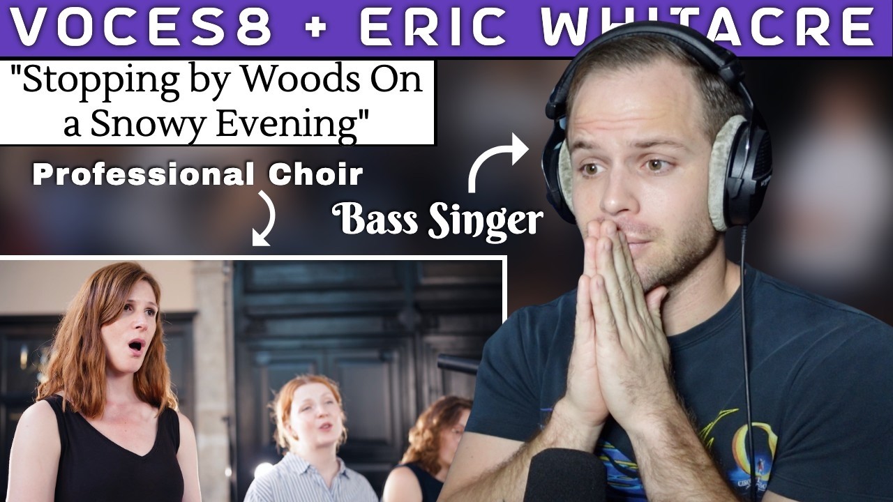 This choral piece left me speechless. Bass Singer Reaction & Analysis | Voces8 + Eric Whitacre