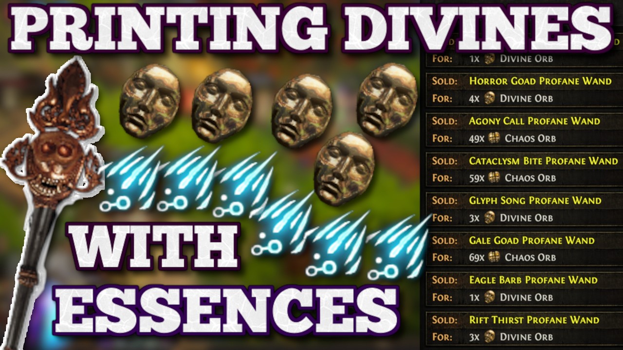 Printing Divines with Essences: Beginner‑Friendly Profane Wand 3.28 Crafting Guide
