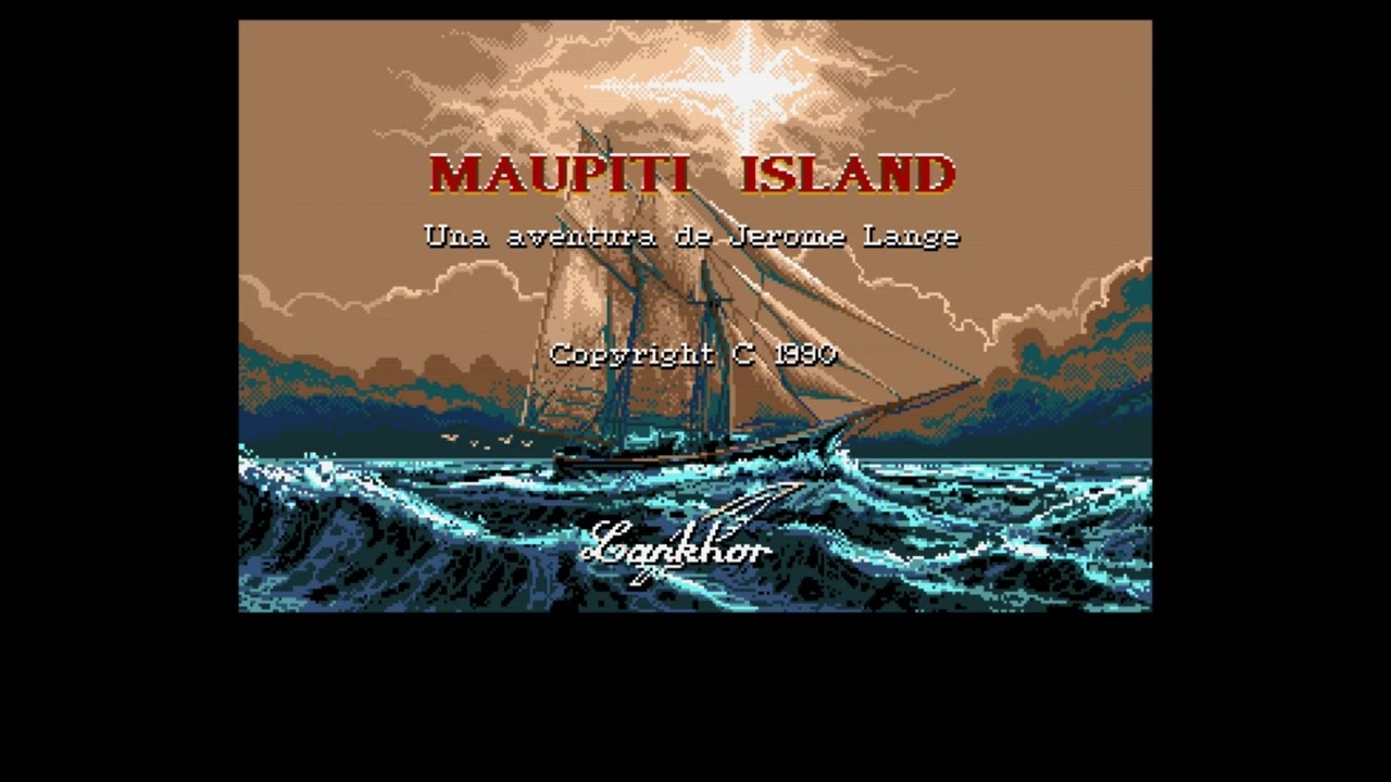 Amiga Game Intro - Maupiti Island by Lankhor (1990) - UHD 4k / 50fps
