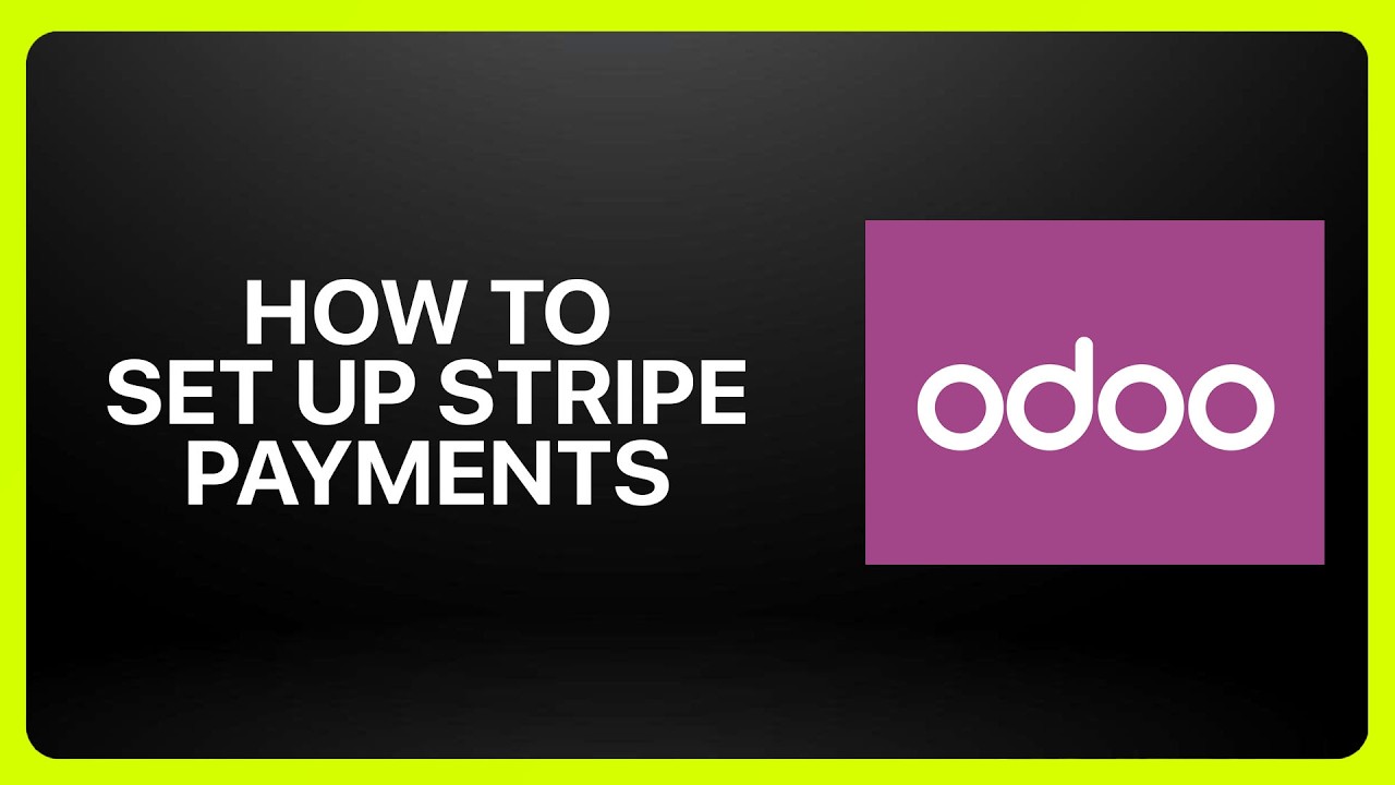 Как настроить Stripe в Odoo! Руководство