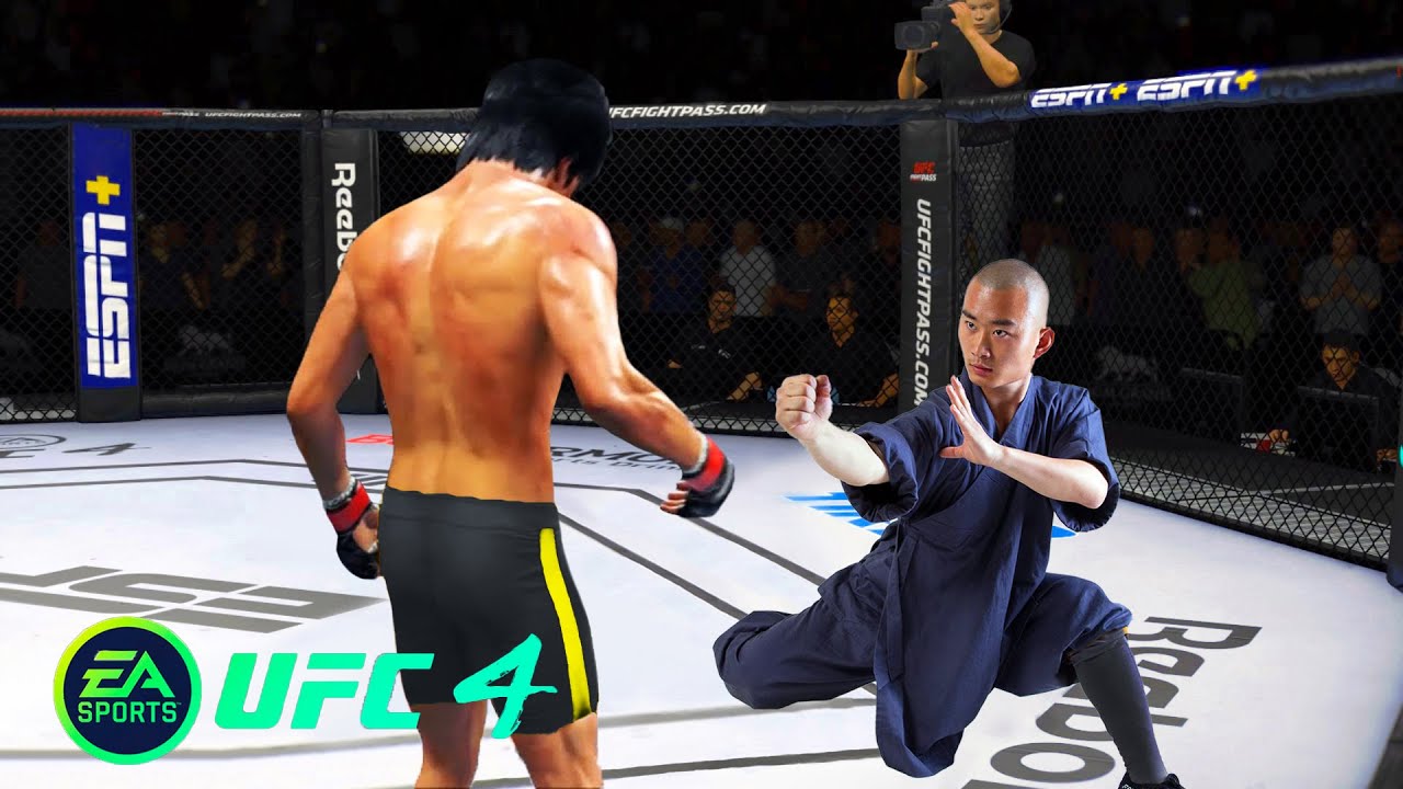 UFC4 Bruce Lee vs Monk Yan Dyan EA Sports UFC 4 PS5