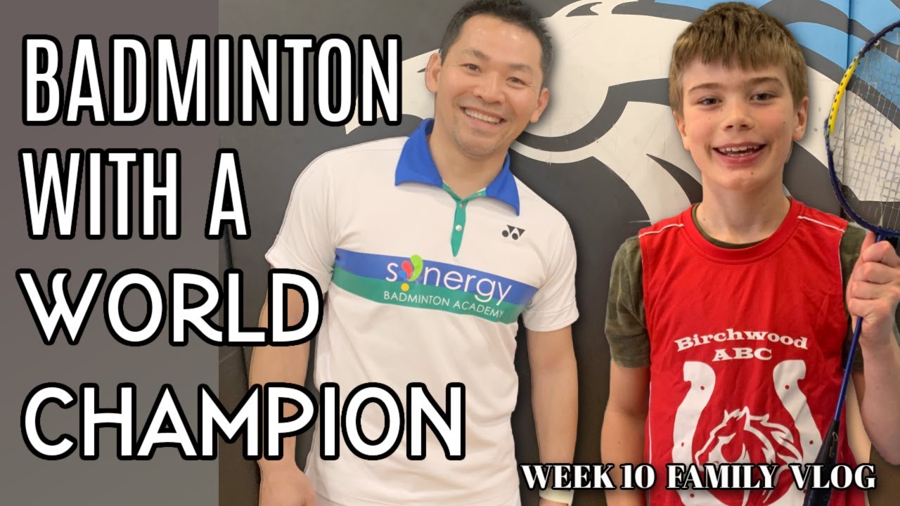 Badminton with A World Champion OLYMPIAN!  |  FAMILY FUN | This Alaska Life Family Week 10