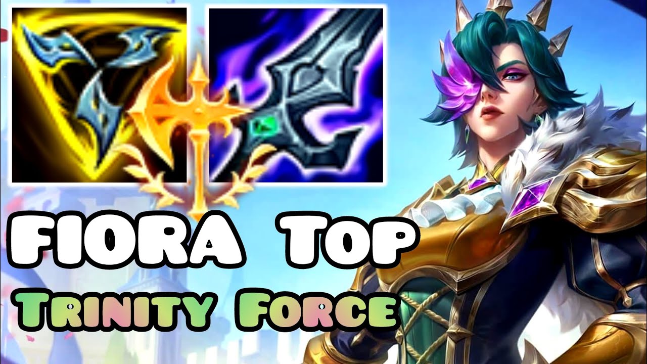 WILD RIFT 6.0A BARON LANE : FIORA VS AATROX || BUILD TRINITY FORCE + BLADE OF THE RUINED KING