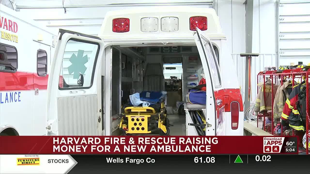 Harvard Fire and Rescue raising funds for new ambulance