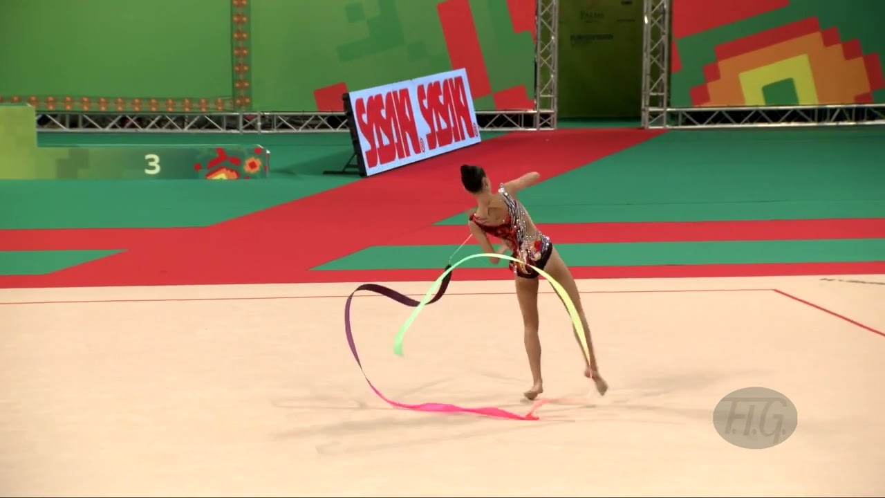 HENG Katelin Wie Qi (SGP) - 2022 Rhythmic Worlds, Sofia (BUL) - Qualifications Ribbon