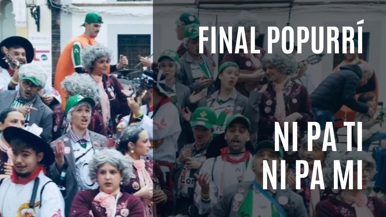 2025 Final popurr&iacute; Ni pa ti ni pa mi | CarnaVALverde 🎭