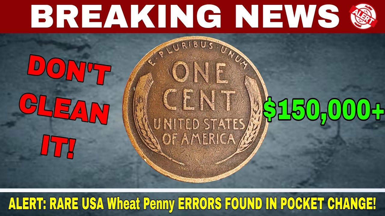 Hidden Treasure Alert🔴 3 Rare Lincoln Wheat Pennies Worth Serious Money!