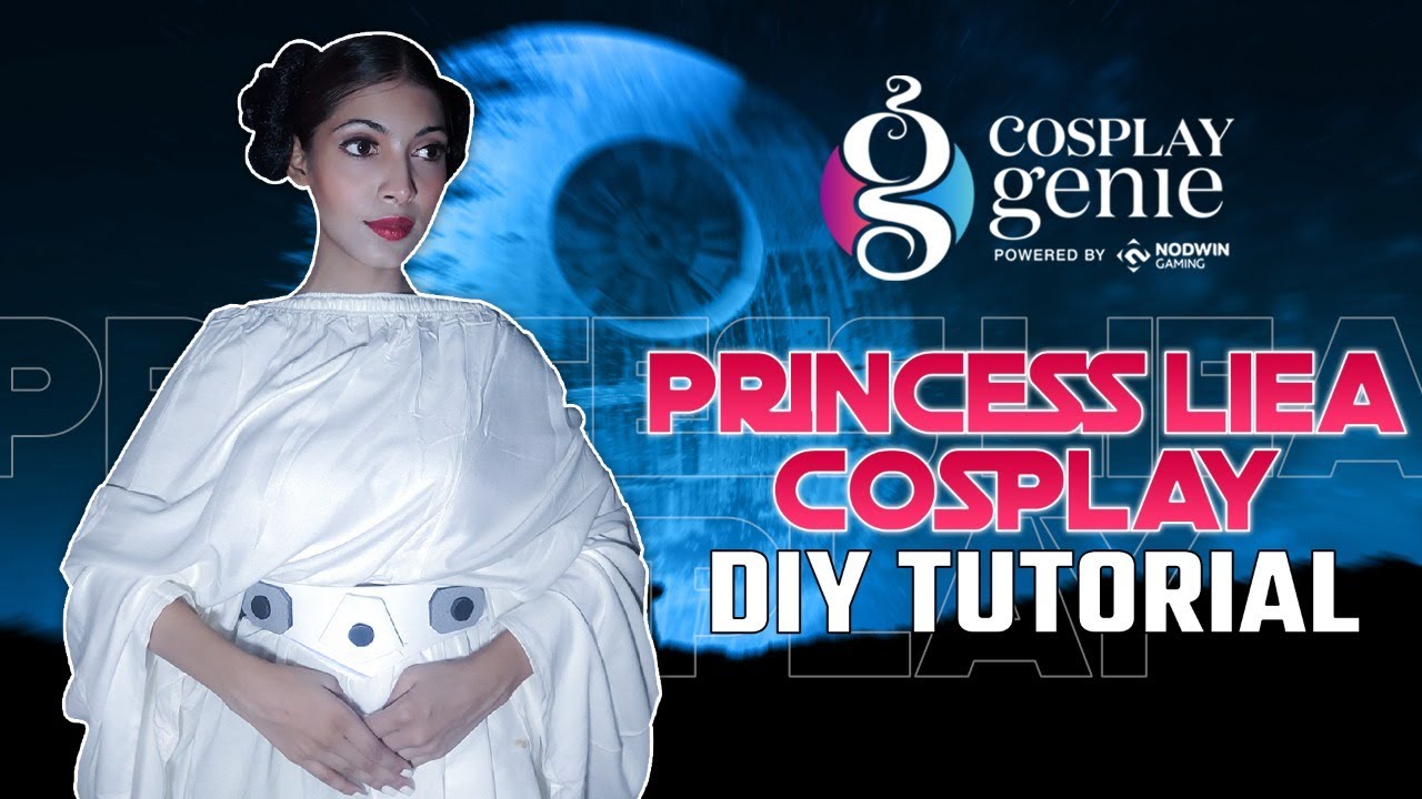 Princess Leia from Star Wars Cosplay: DIY & Makeup Tutorial