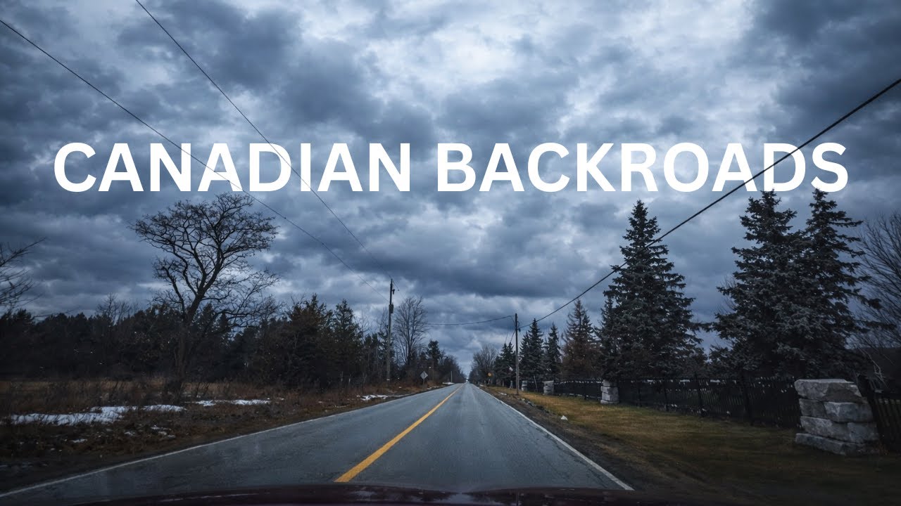 Relaxing Drive Through Ontario’s Backroads 4K