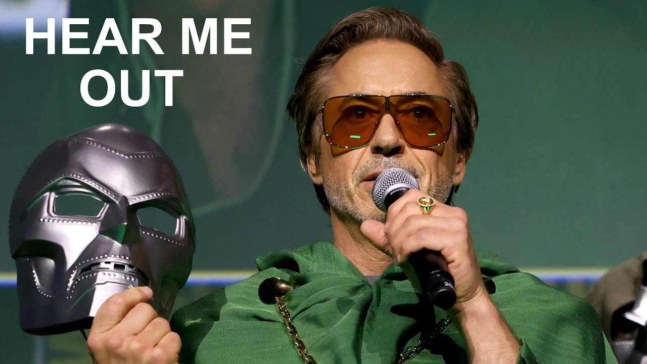 So I finally changed my mind on RDJ as Doctor Doom