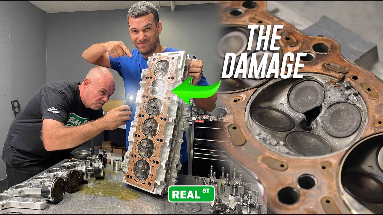 Too Much Nitrous!! 1600+HP 2JZ Teardown - Baltic Supra Engine