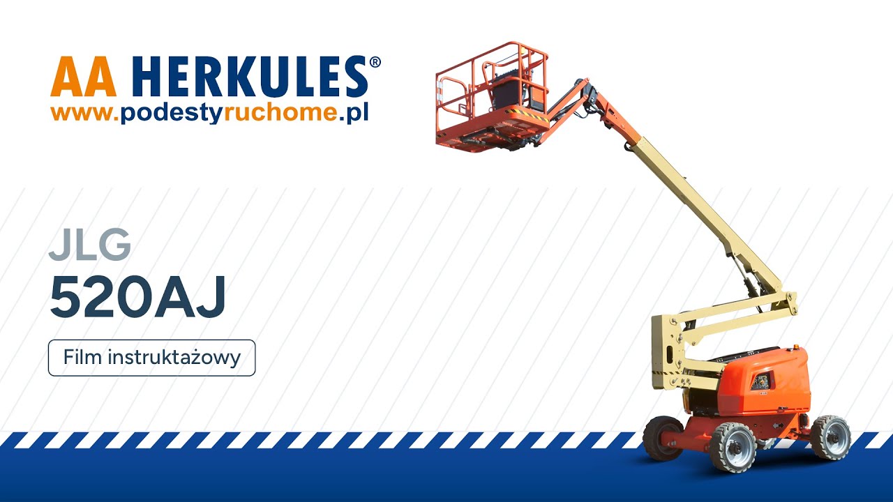 JLG 520AJ - Film instruktażowy | AA HERKULES