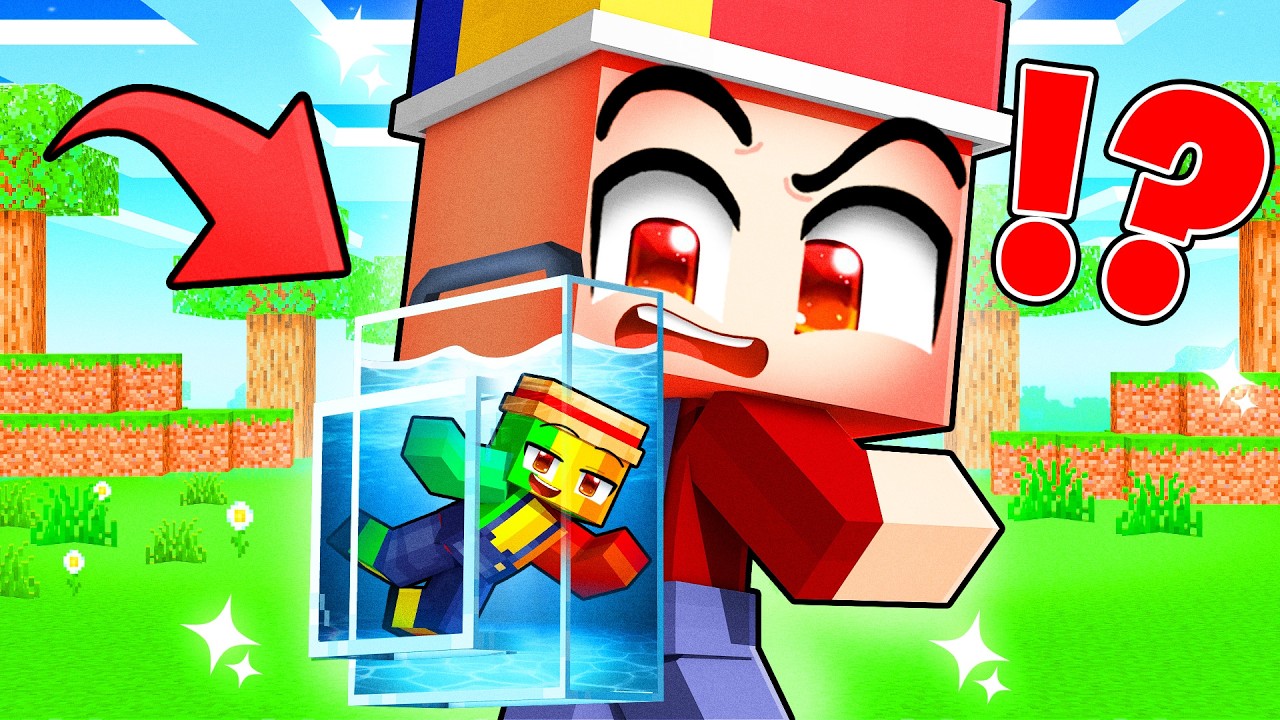 Je vis SECRETEMENT dans le SAC &Agrave; DOS de mon Ami KIKOO sur Minecraft !