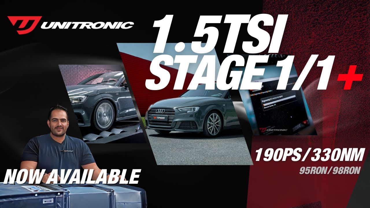 UNITRONIC 1.5TFSI / TSI Performance Software - Stage 1 / 1+ -  NOW AVAILABLE - TOPMODS